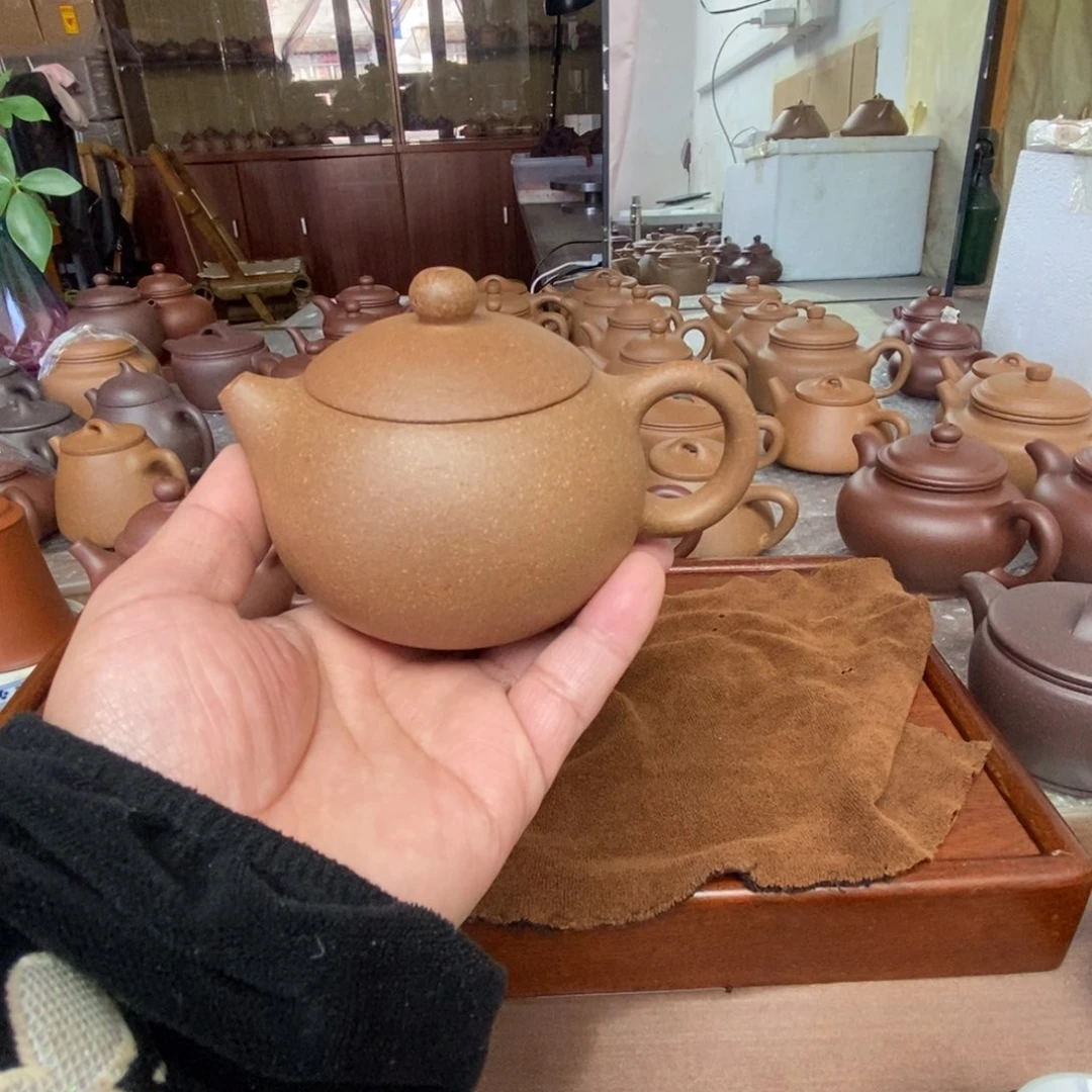 茶壶紫砂青降原矿零添加西施壶190 CC风釉