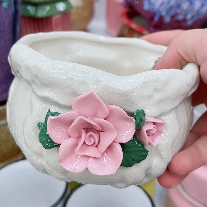 福利盆，数量有限陶瓷花盆