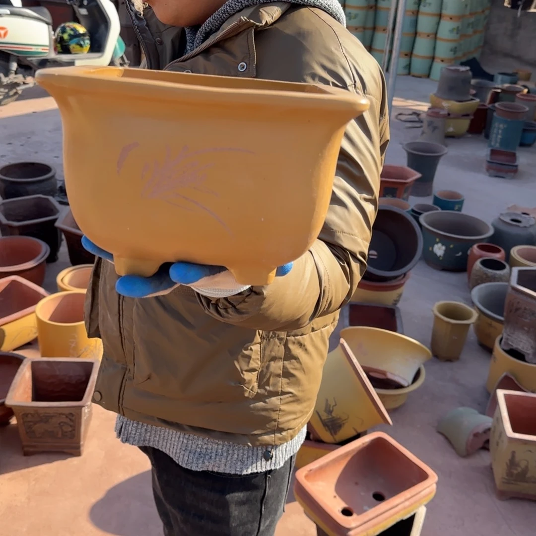 紫砂花盆口径18.13口径