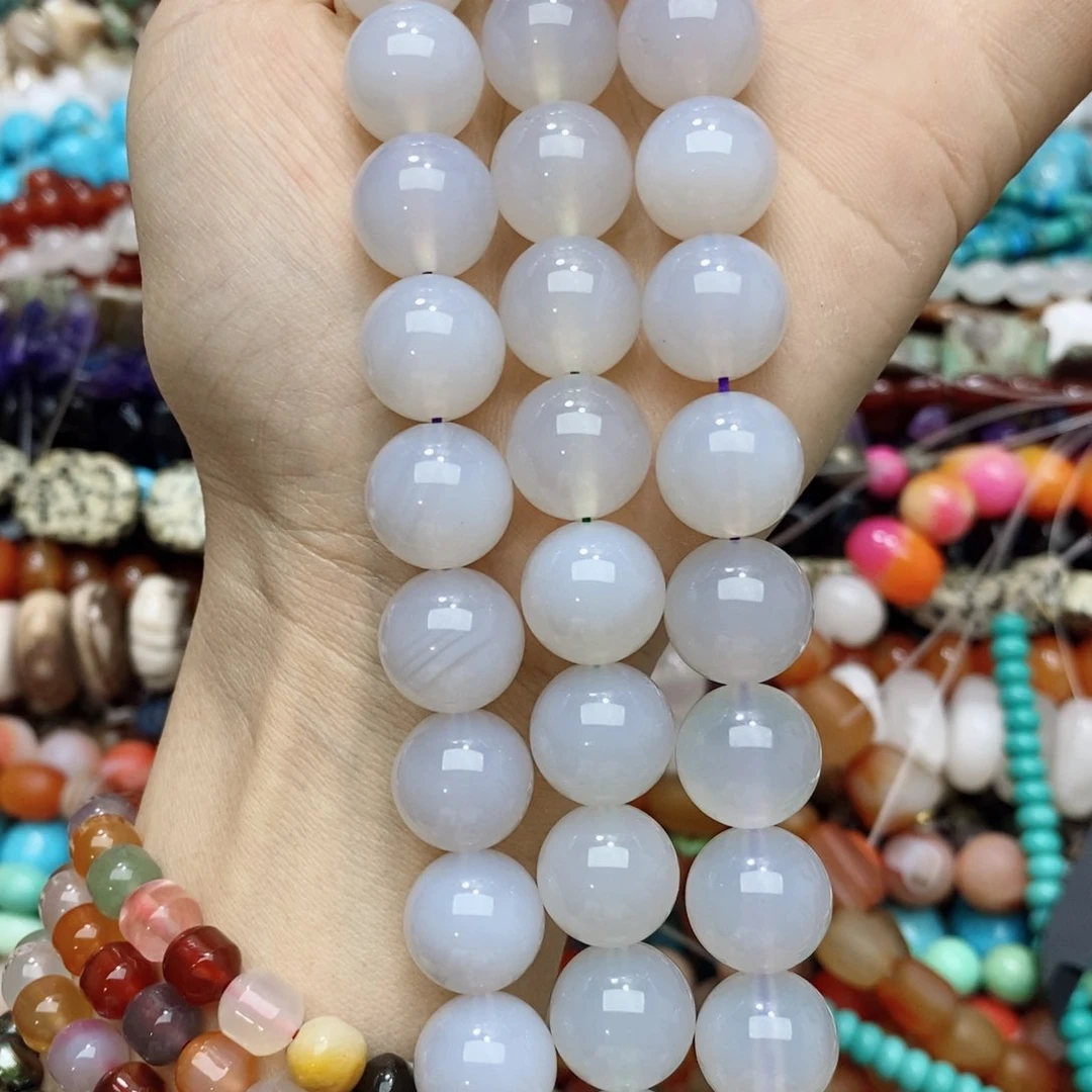 琉璃DIY卡十四圆珠随机一条装散珠