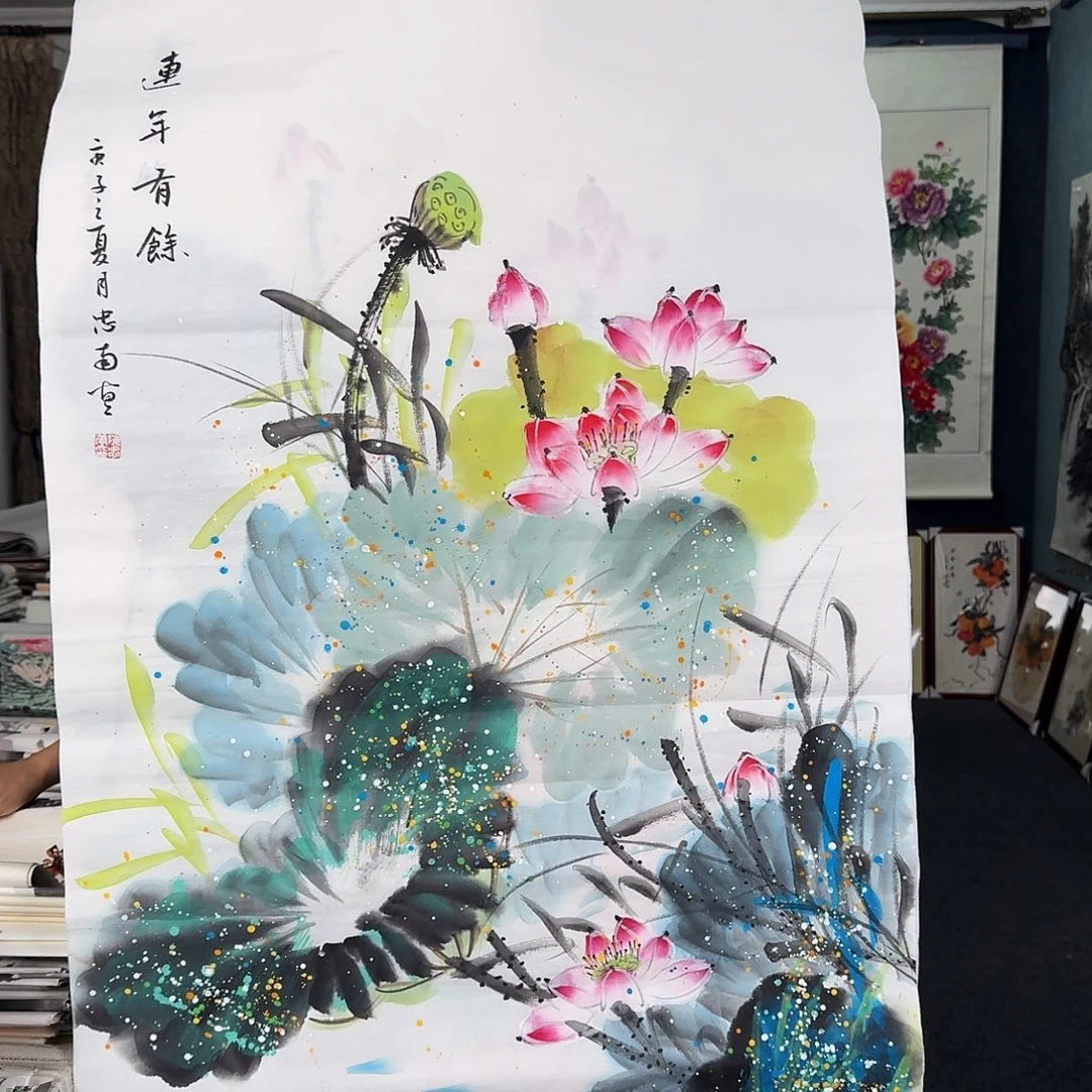 纯手绘的好看作品