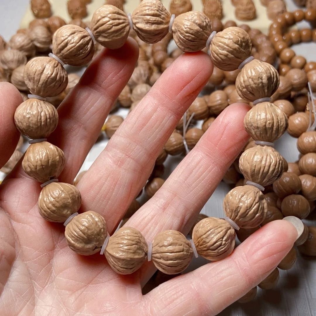 猴头核桃吊坠原皮灯笼15尺寸