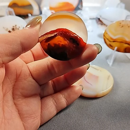 玛瑙/玉髓未镶嵌颈饰