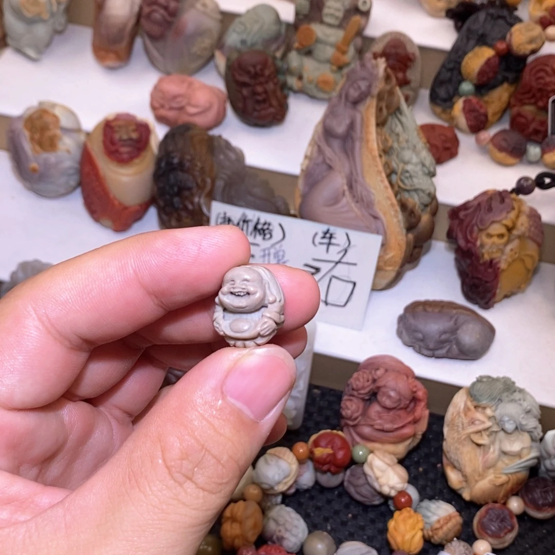 石英质玉（阿拉善玉）未镶嵌手串