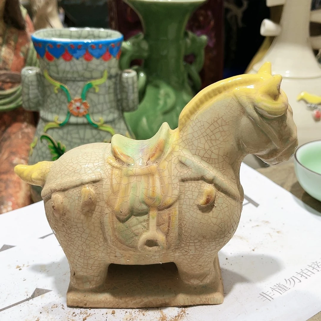 瓦当摆件摆件茶桌茶台陶瓷