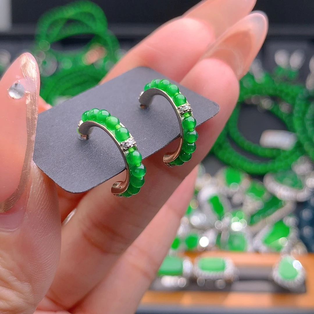 未镶嵌手链翡翠翡翠