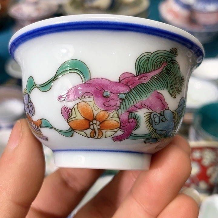 景德镇陶瓷主人杯123445