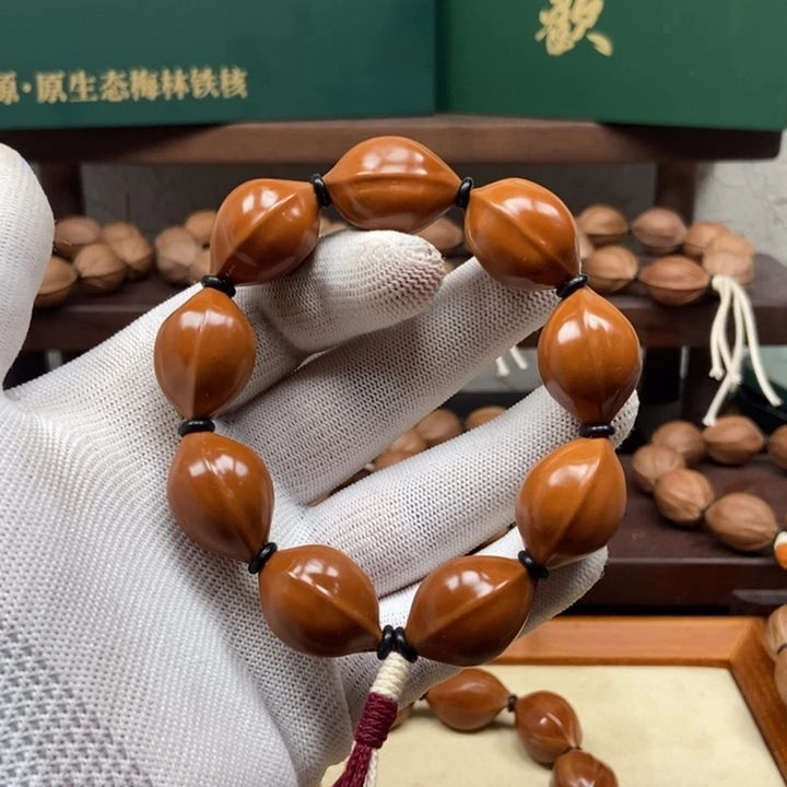 O***n手串橄榄核1828三花打底