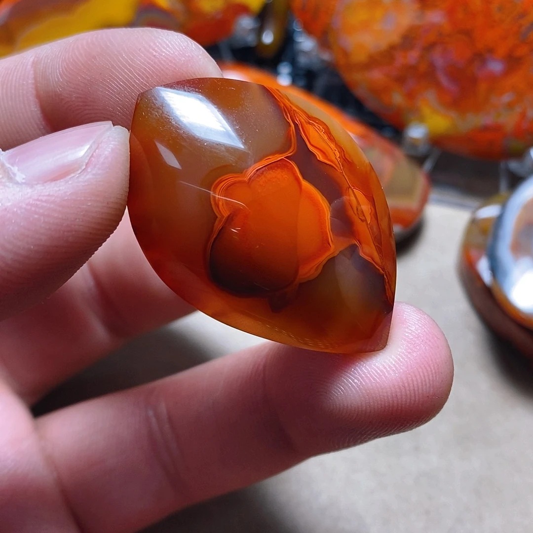 玛瑙/玉髓颈饰未镶嵌L**Y