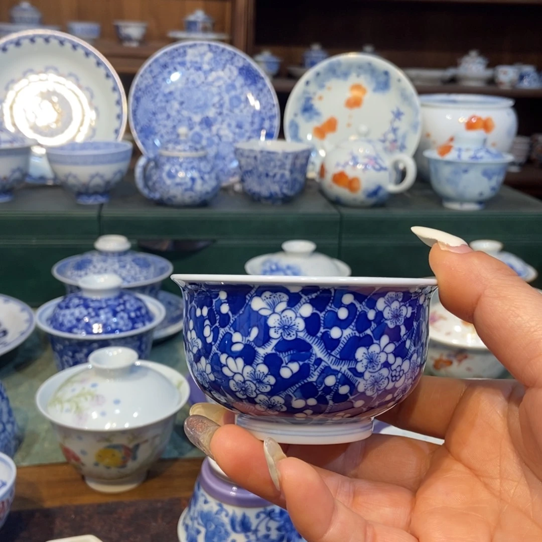 雪山春晓冰梅炉式杯