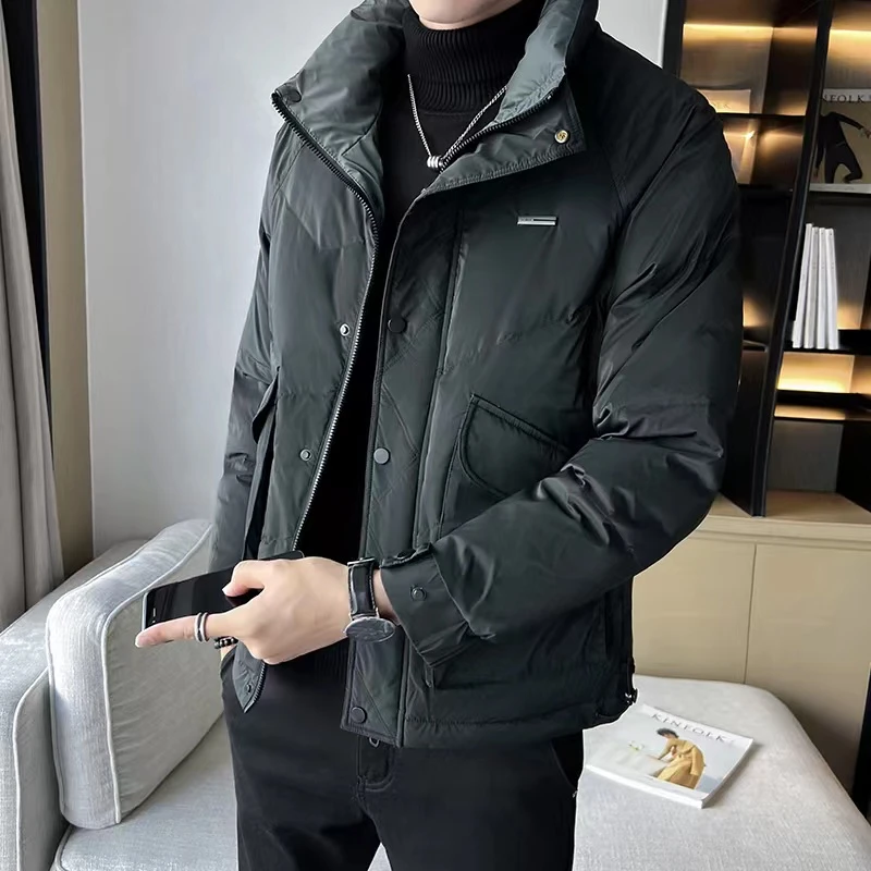 【冬季新款 三防免洗】9903-冬季新款免洗立领羽绒服W