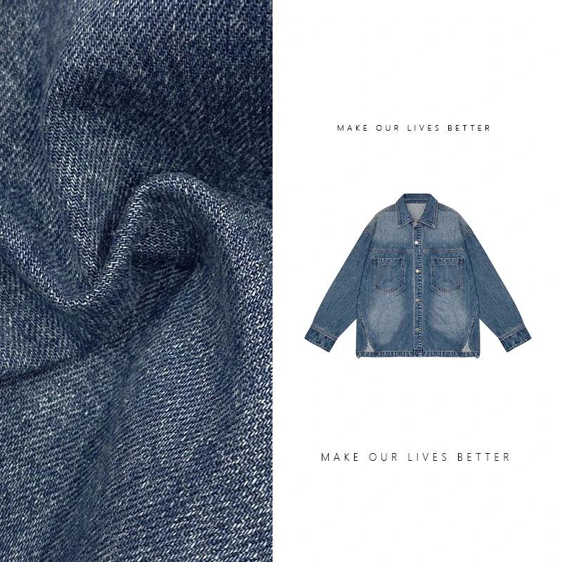 宽松休闲经典水洗牛仔上衣