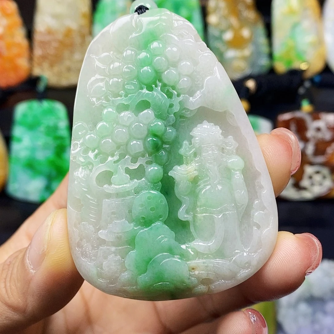 未镶嵌定制翡翠翡翠A货一物一证