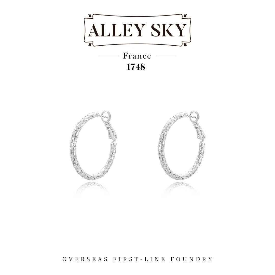 【罗马华彩】Alley Sky轻奢春夏设计感时尚百搭耳圈F4202