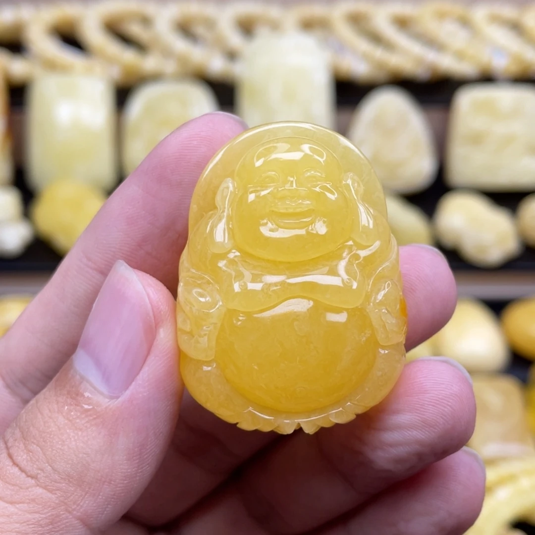琥珀未镶嵌裸石琥珀蜜蜡