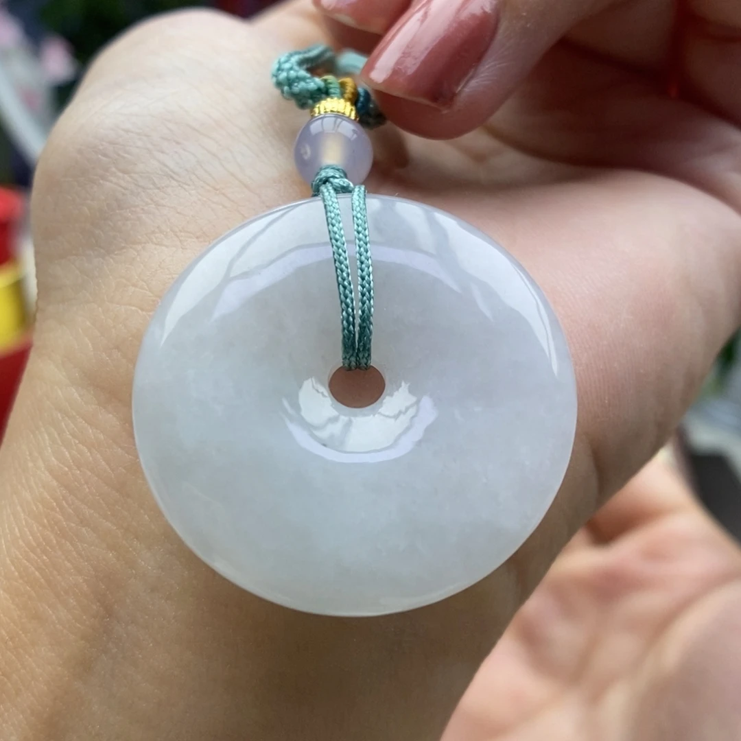 翡翠未镶嵌颈饰吊坠2