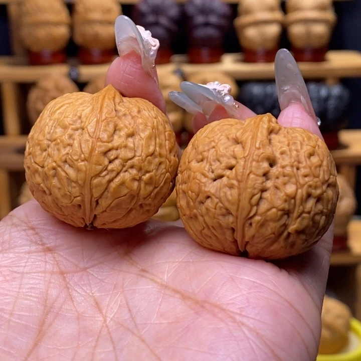 把件文玩核桃小至尊元宝34号