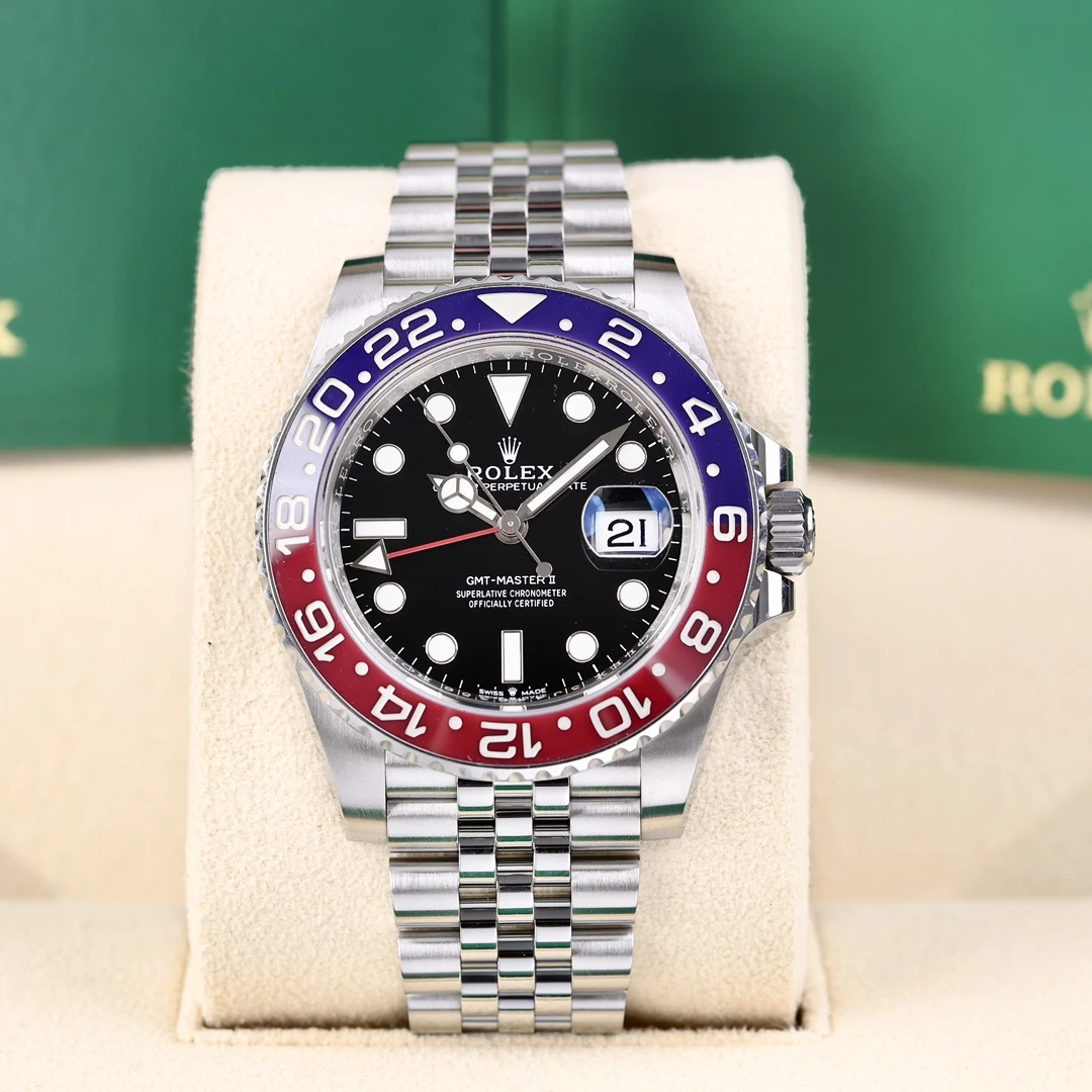 95新 Rolex/劳力士 126710可乐圈 40mm 精钢材质 2024年7月保卡
