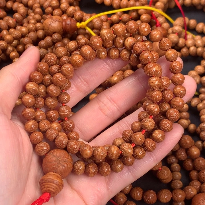 小***豆凤眼菩提吊坠凤眼