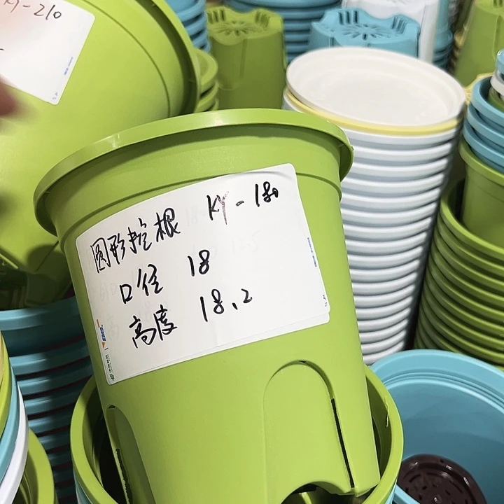 正品圆控口18高18果绿无托8只