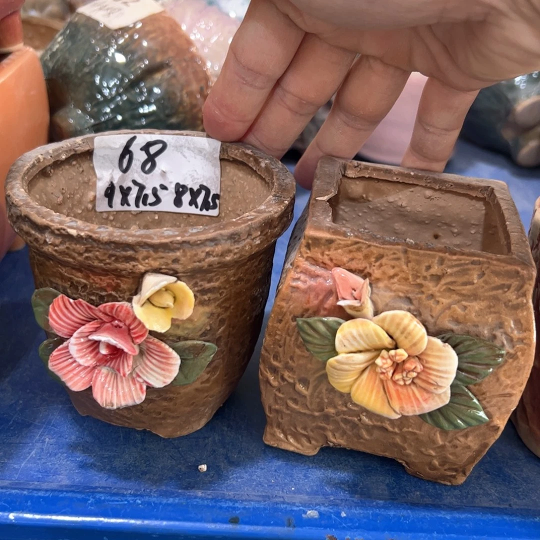 陶瓷多肉小花盆@@68