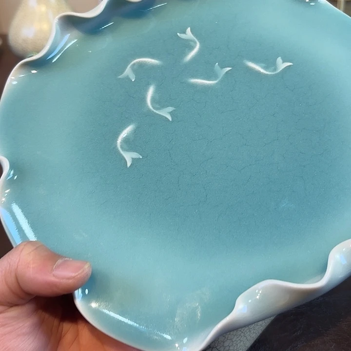 彩***8瓷片龙泉青瓷龙泉青瓷