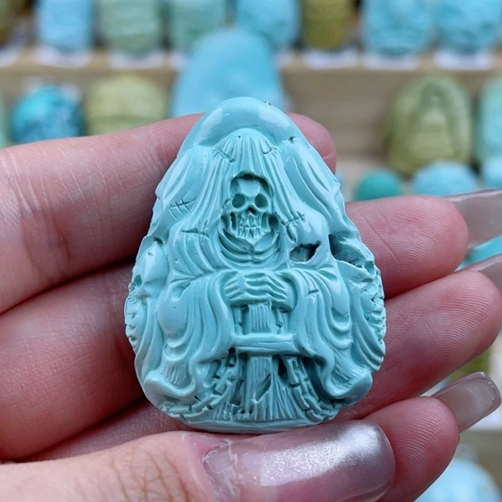 绿松石未镶嵌珠宝奇石