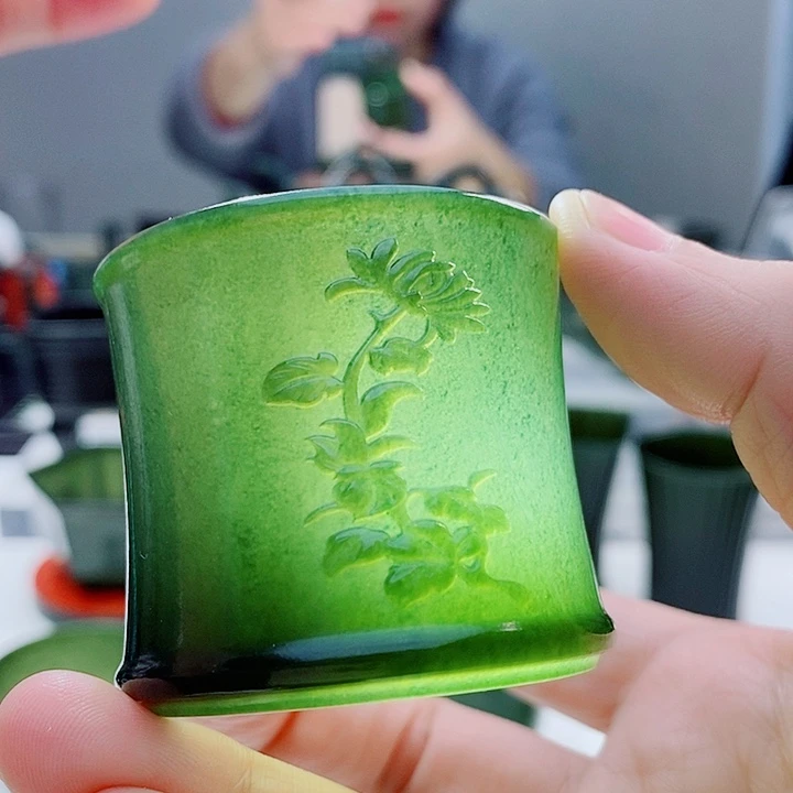 和田玉（青玉）未镶嵌把件