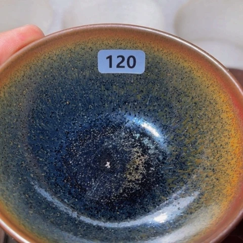 茶盏原矿原釉柴烧建盏