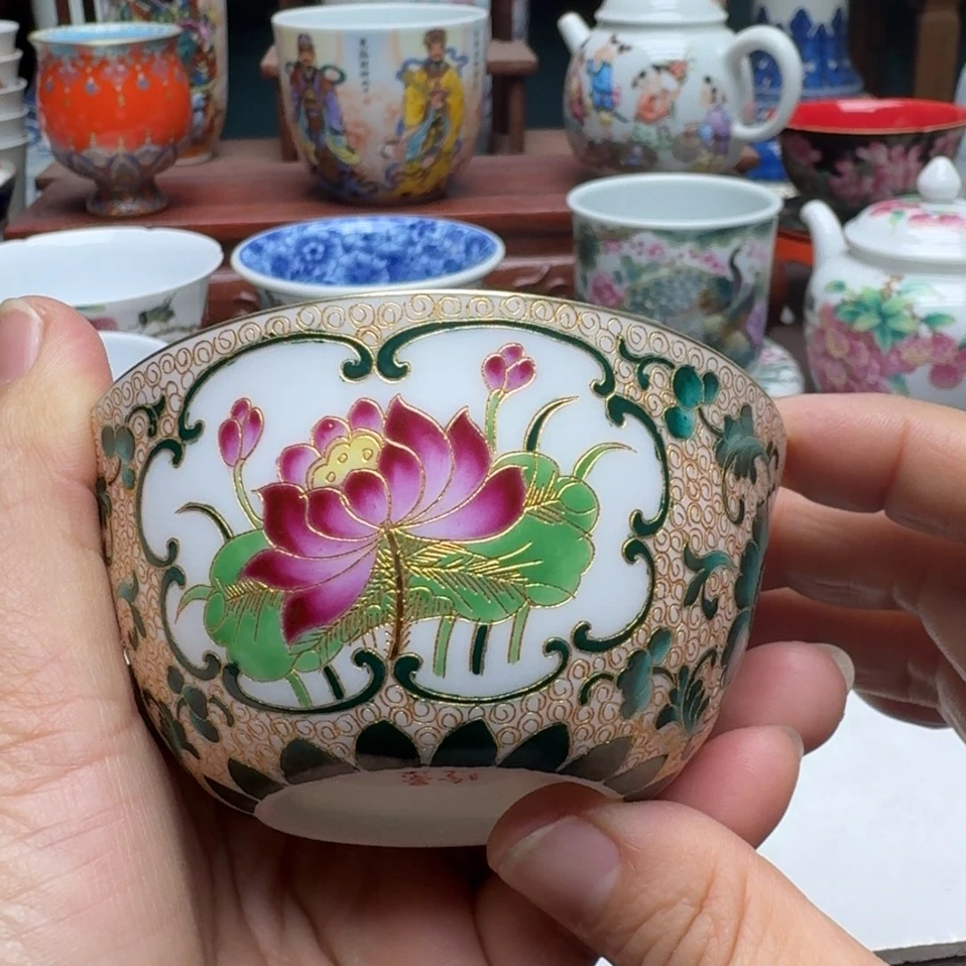 景德镇手工手绘展示