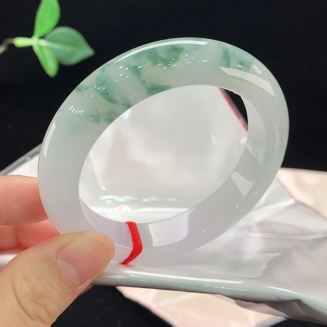 翡翠未镶嵌手镯0034