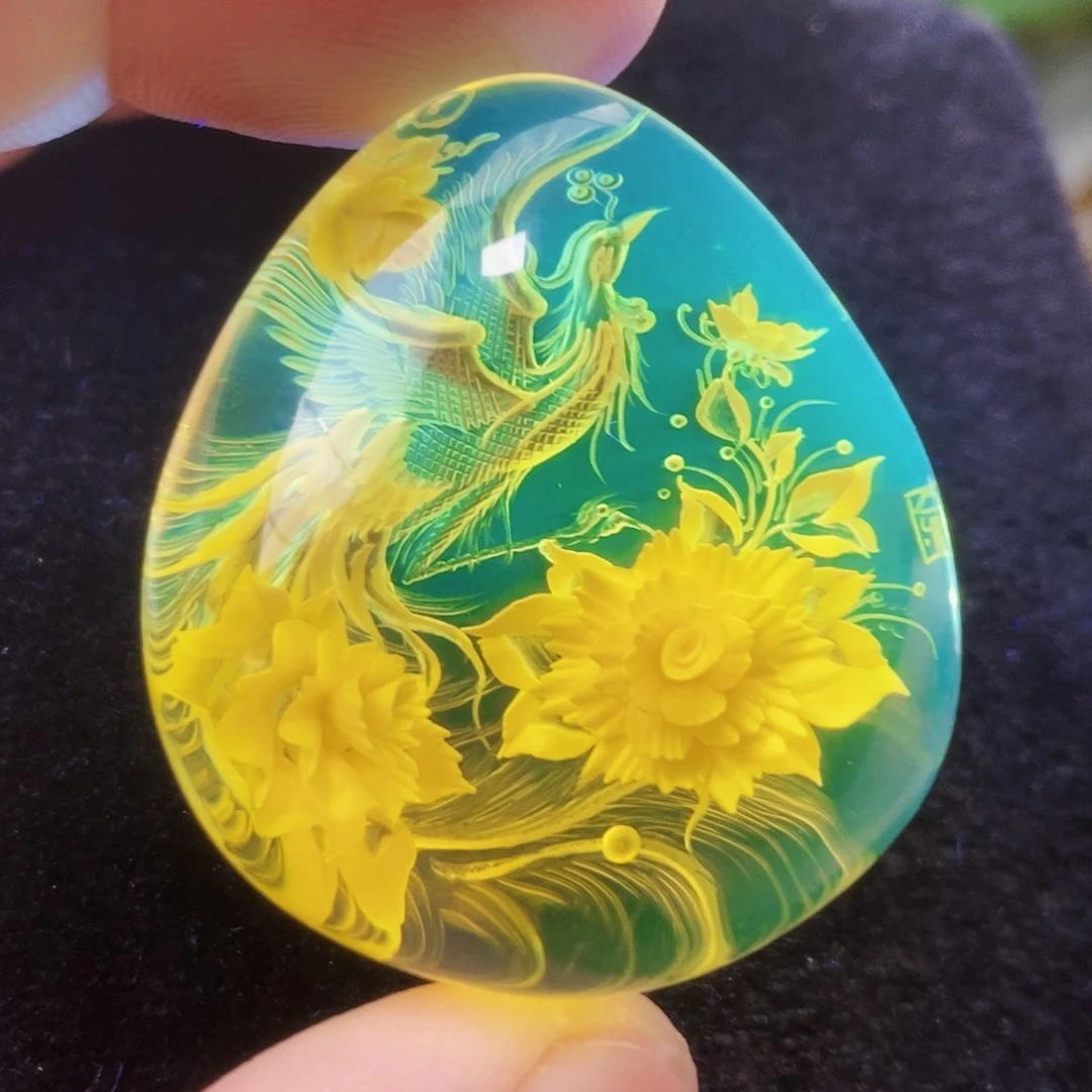 【闪购商品】金珀吊坠(不含链)未镶嵌