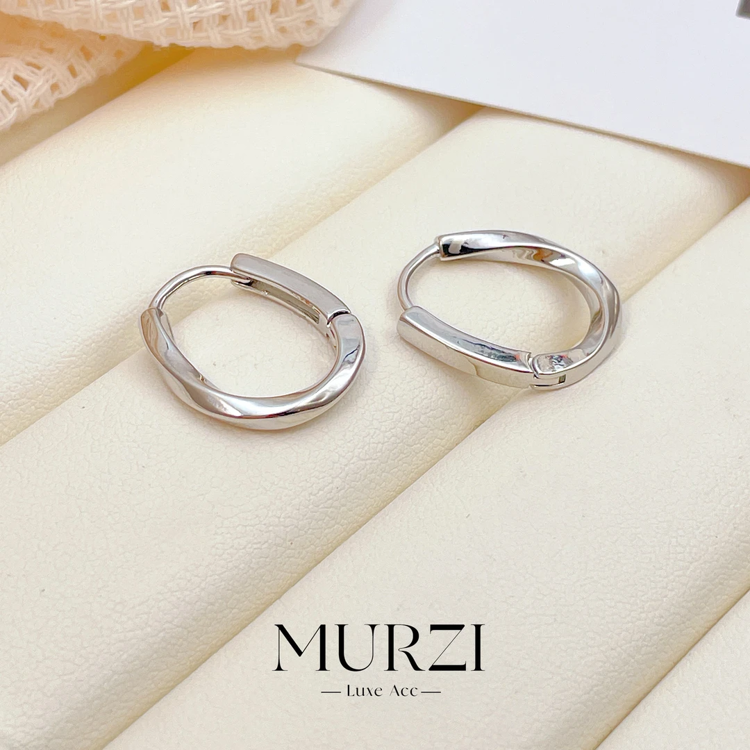 铜合金耳饰 法式小众简约轻奢时尚百搭新品气质经典优雅精致-B225