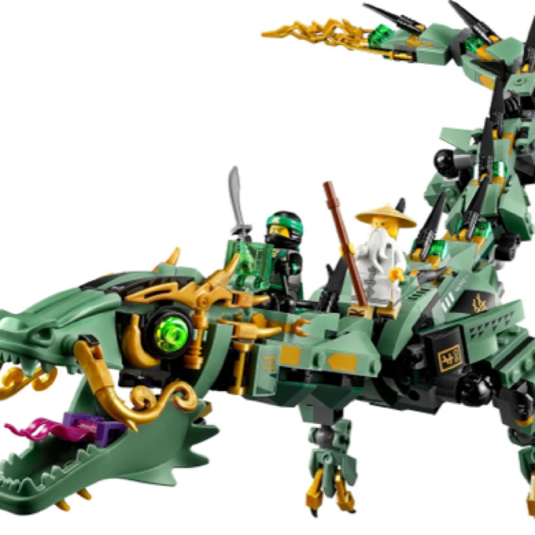 70612绿忍者的飞天机甲神龙（展品回盒）
