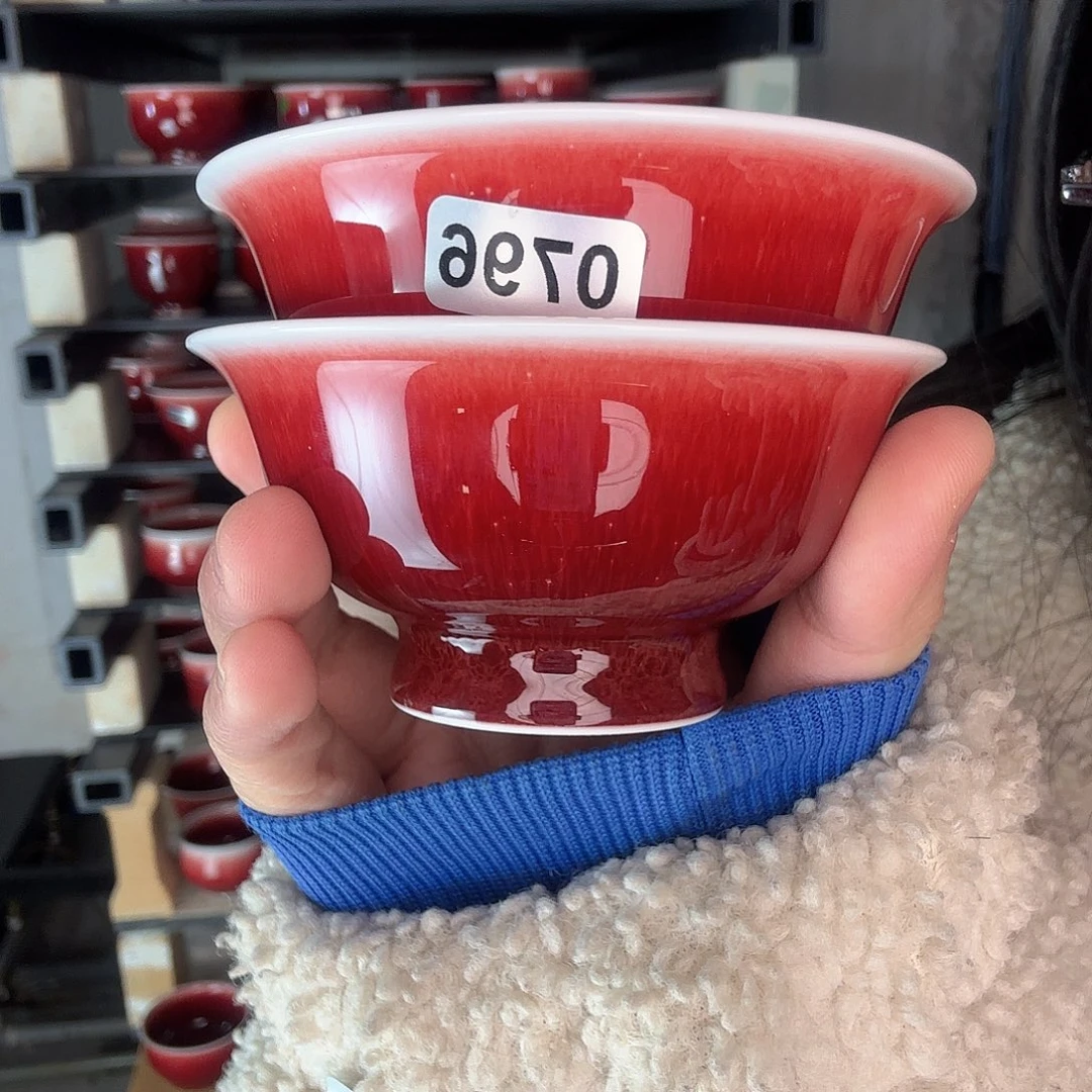 碗景德镇郎红陶瓷