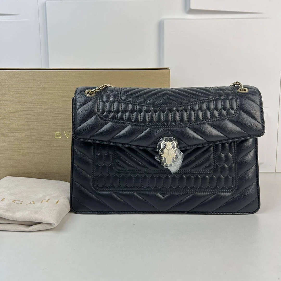99新 BVLGARI/宝格丽 思斯专属 宝格丽单肩包 THQW051