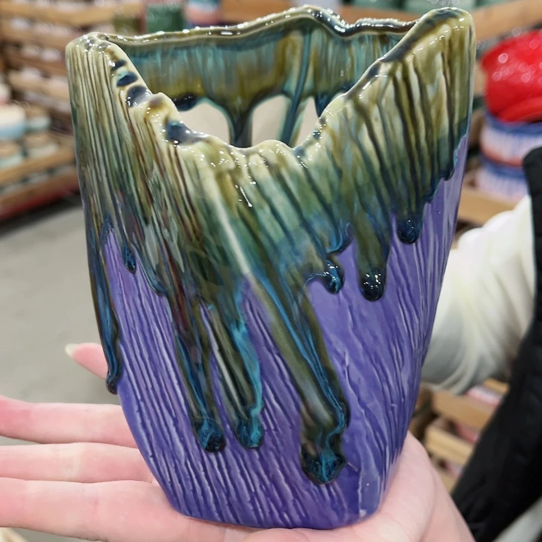 【闪购商品】陶瓷陶瓷多肉植物花盆