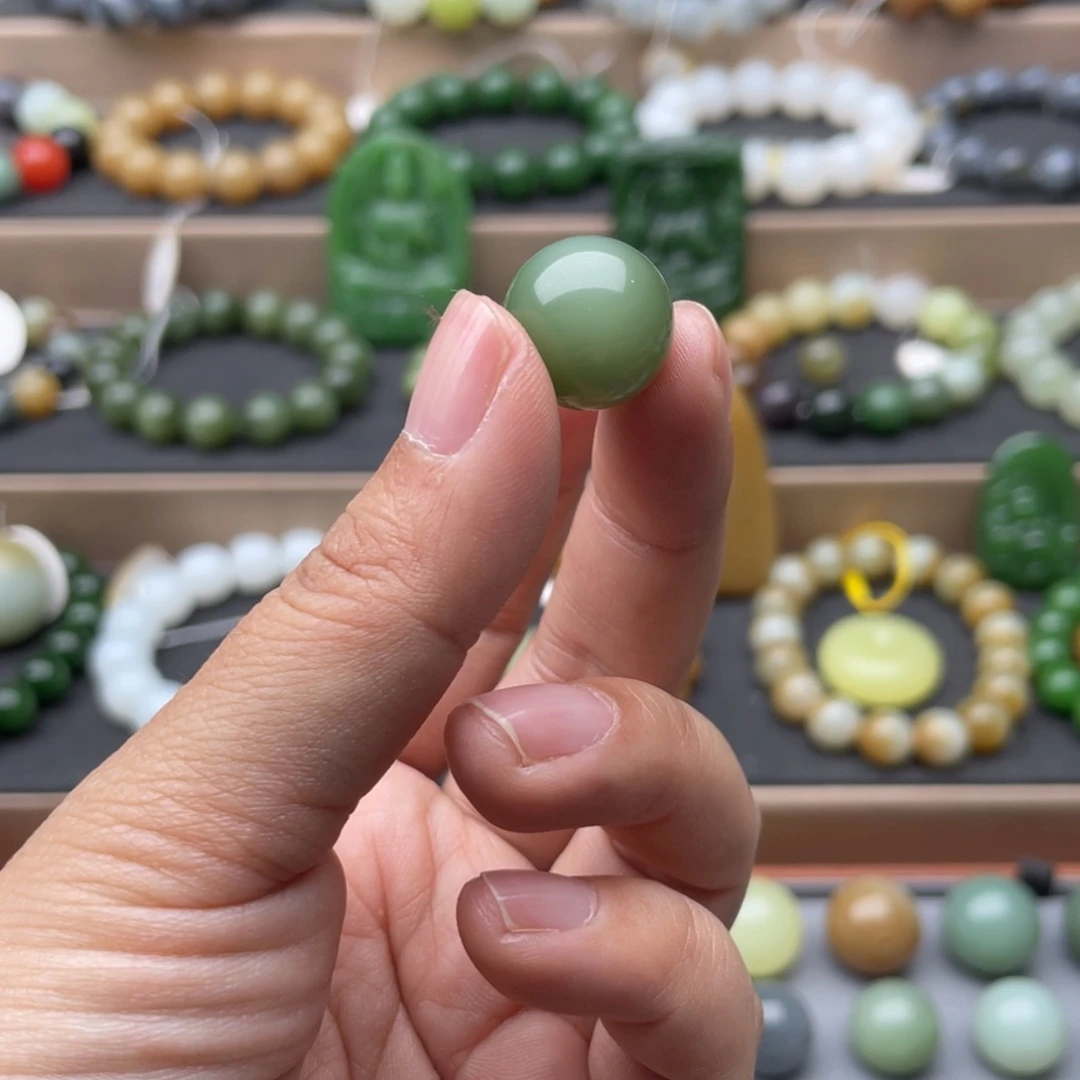 *****和田玉未镶嵌手链15