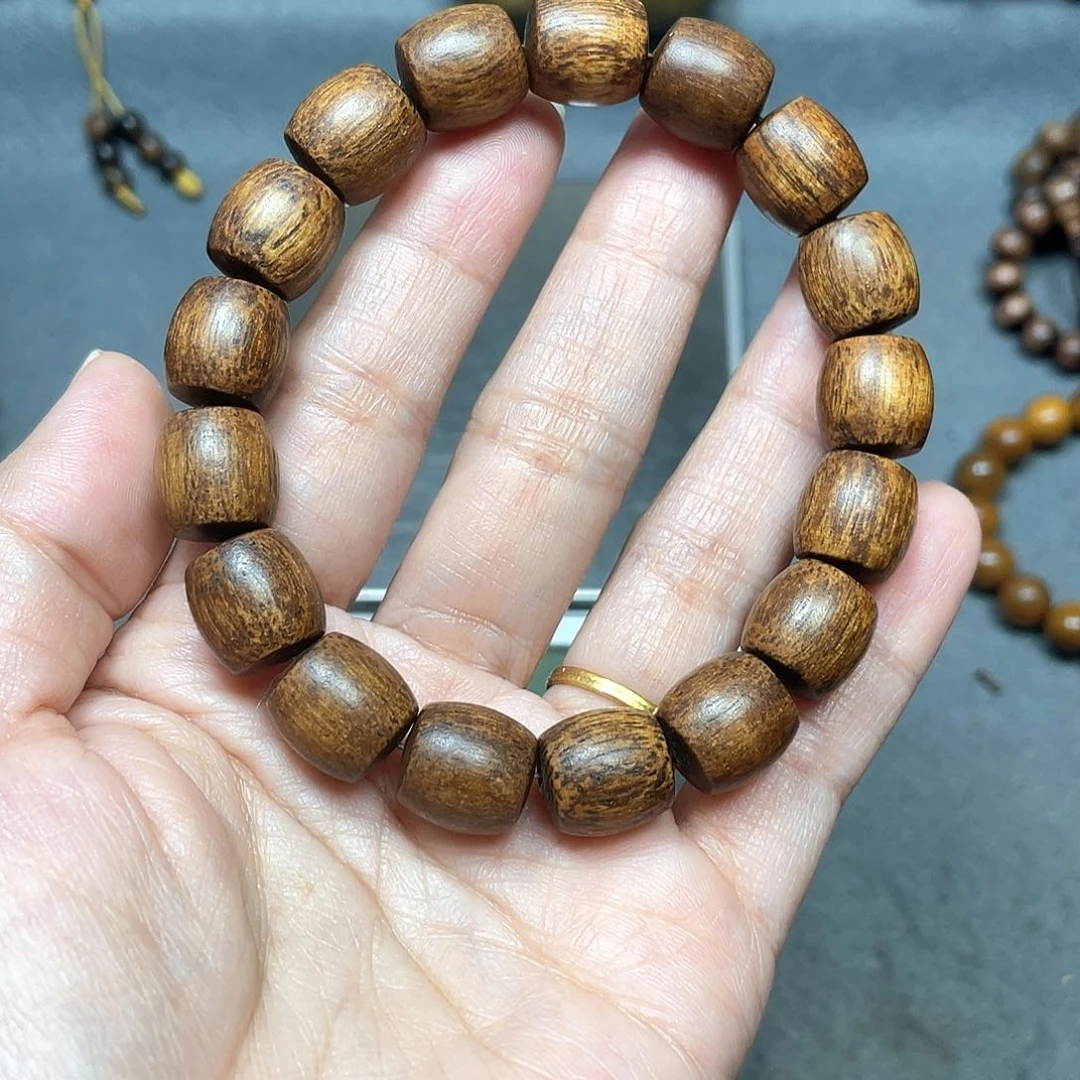 沉香手串富森红土1.2