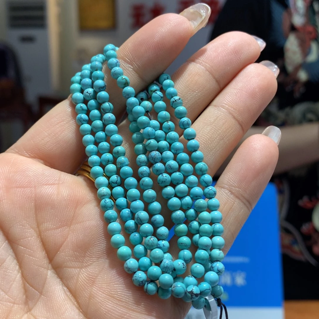 绿松石长链未镶嵌