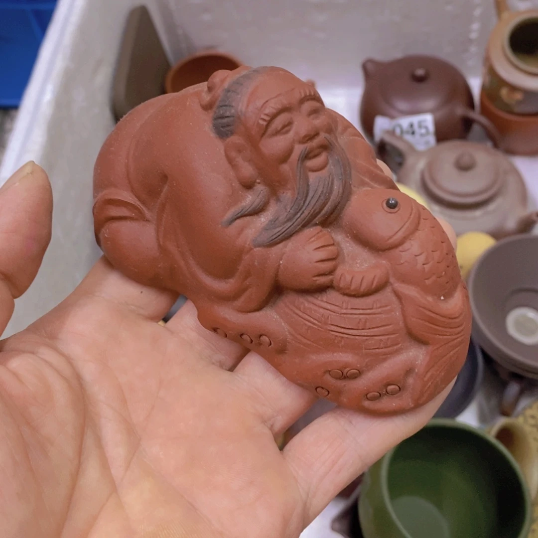 茶杯绿泥紫砂紫砂