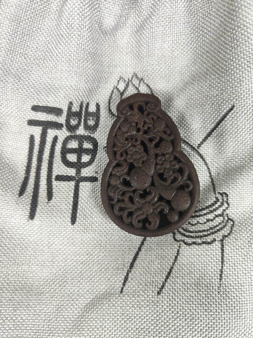 【碧云散香牌】非遗古法镂空雕刻天然合香牌
