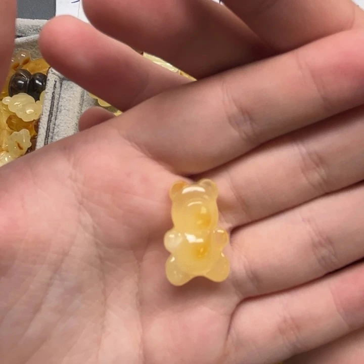 裸石琥珀未镶嵌?****a天然蜜蜡配件