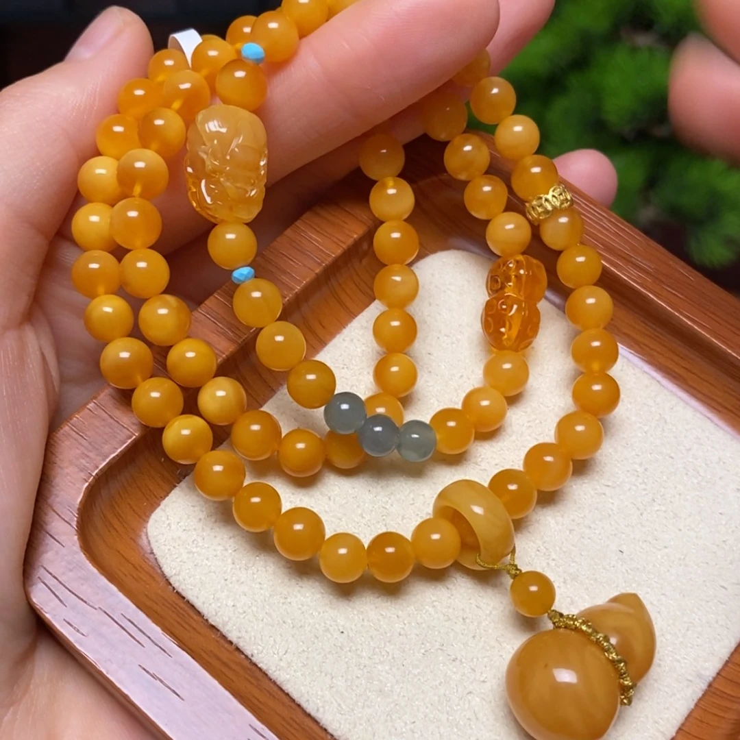 【闪购商品】未镶嵌蜜蜡手链手串
