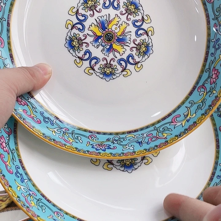 8英寸深盘2个……………………