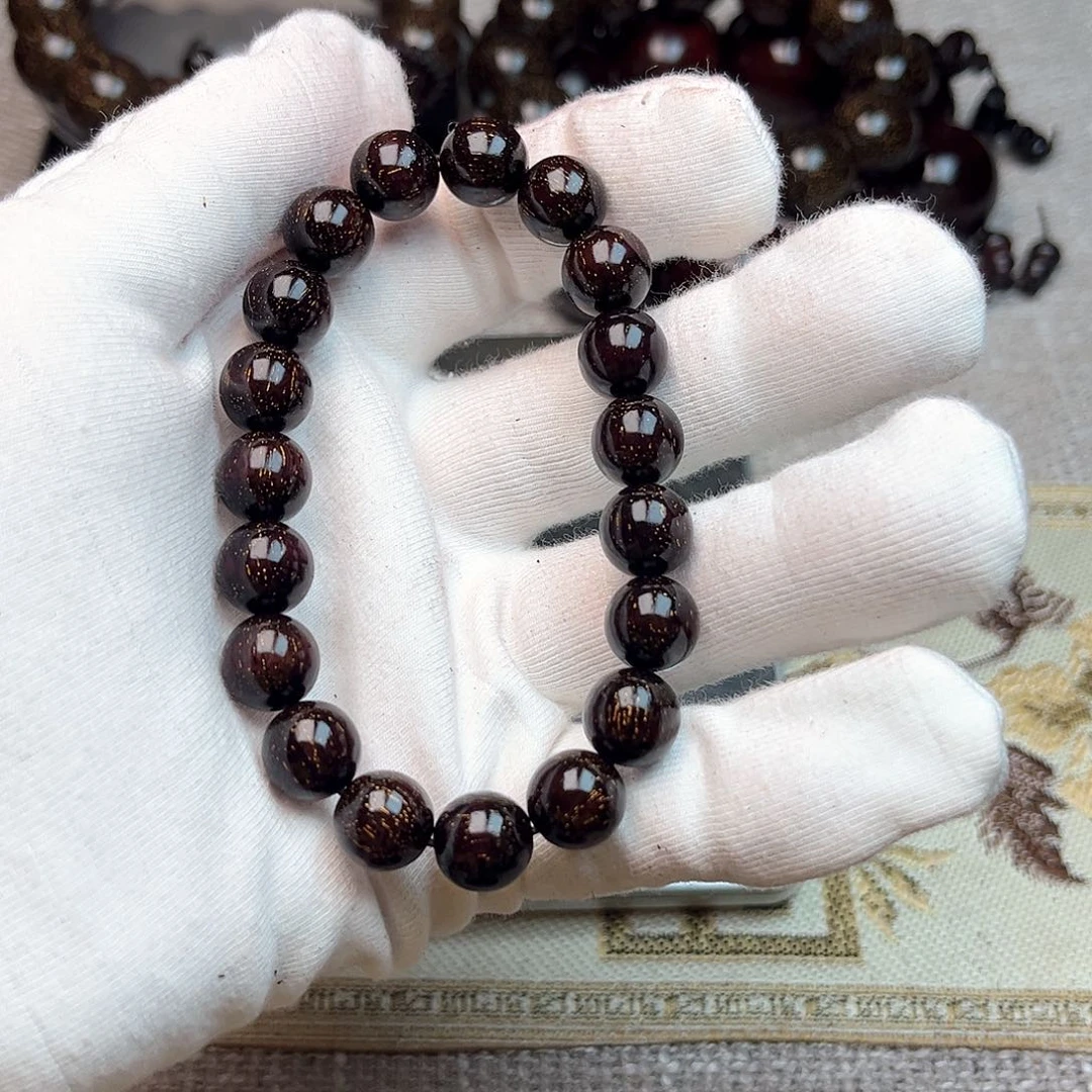 檀香紫檀（小叶紫檀）1.0 19颗 爆星