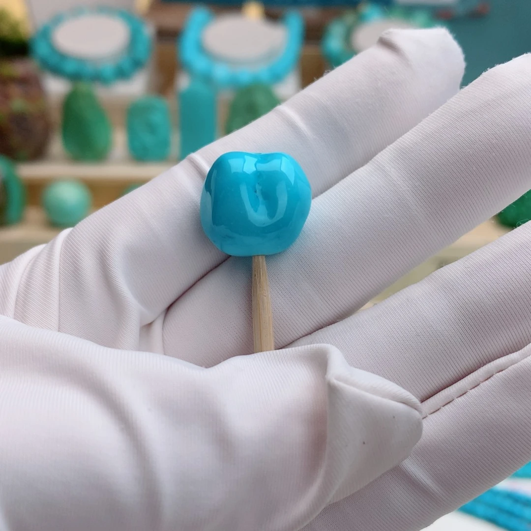 绿松石未镶嵌挂件