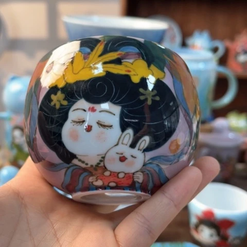 炉景德镇釉下手绘陶瓷