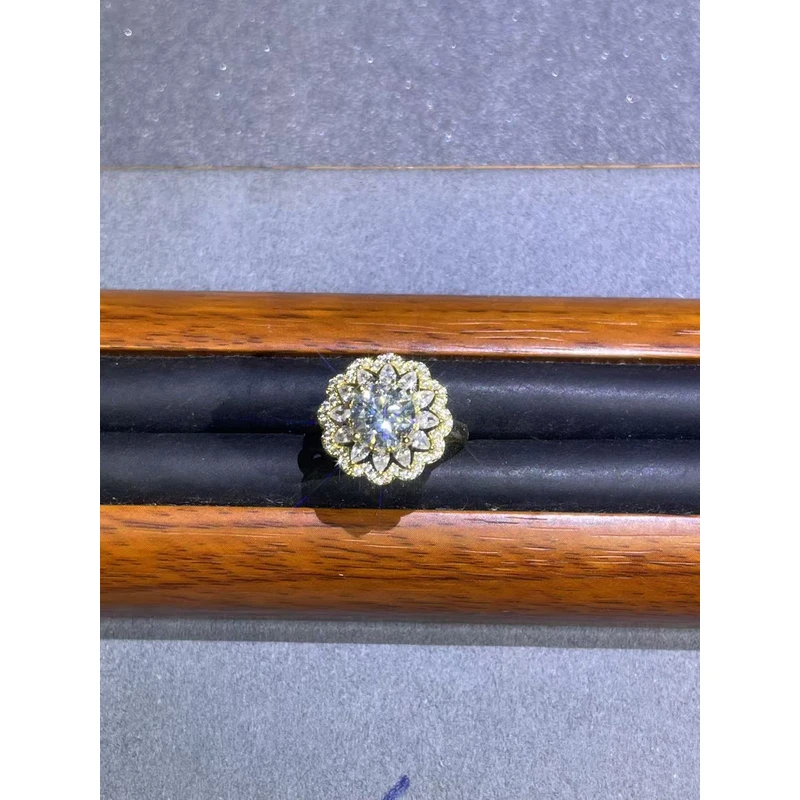 a3693黄托满镶戴妃戒指多样发