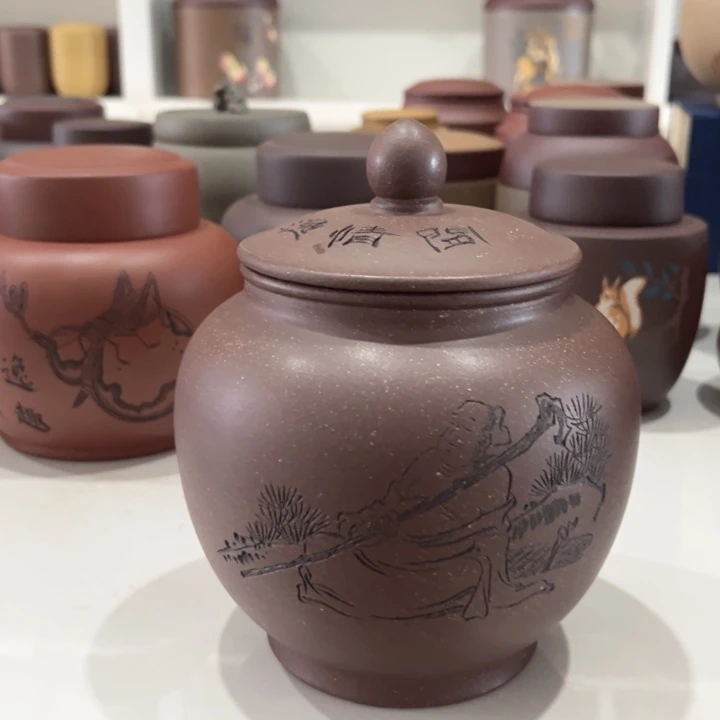 紫砂茶叶罐紫砂茶叶罐
